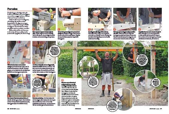 Bygga portal trädgård