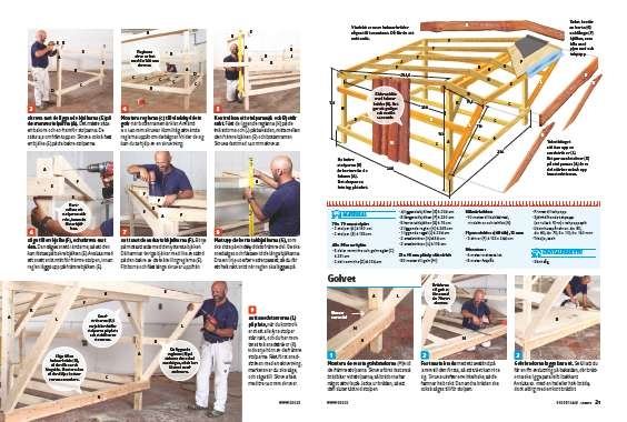 Bygga vindskydd ritning