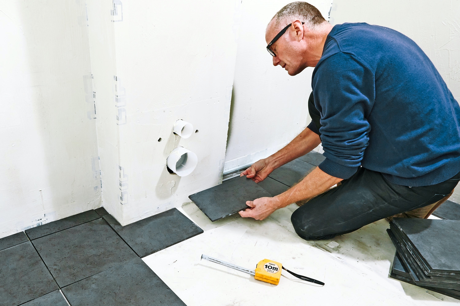 Flislegging - så mange fliser må til