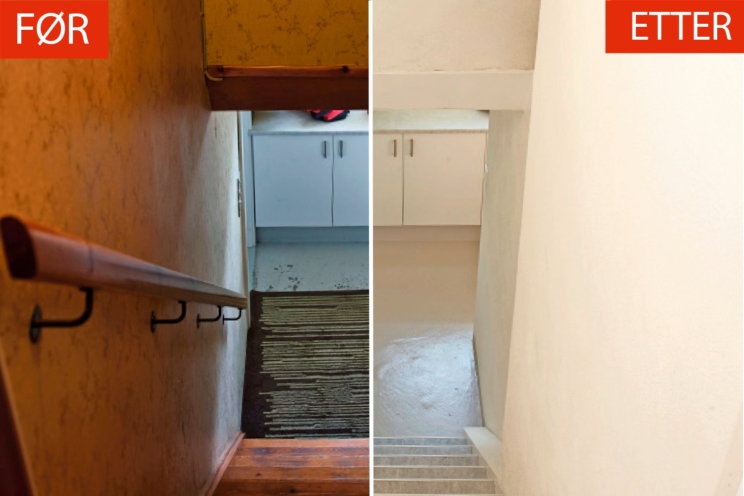 Fra mørkt og trist til lyst og lekkert