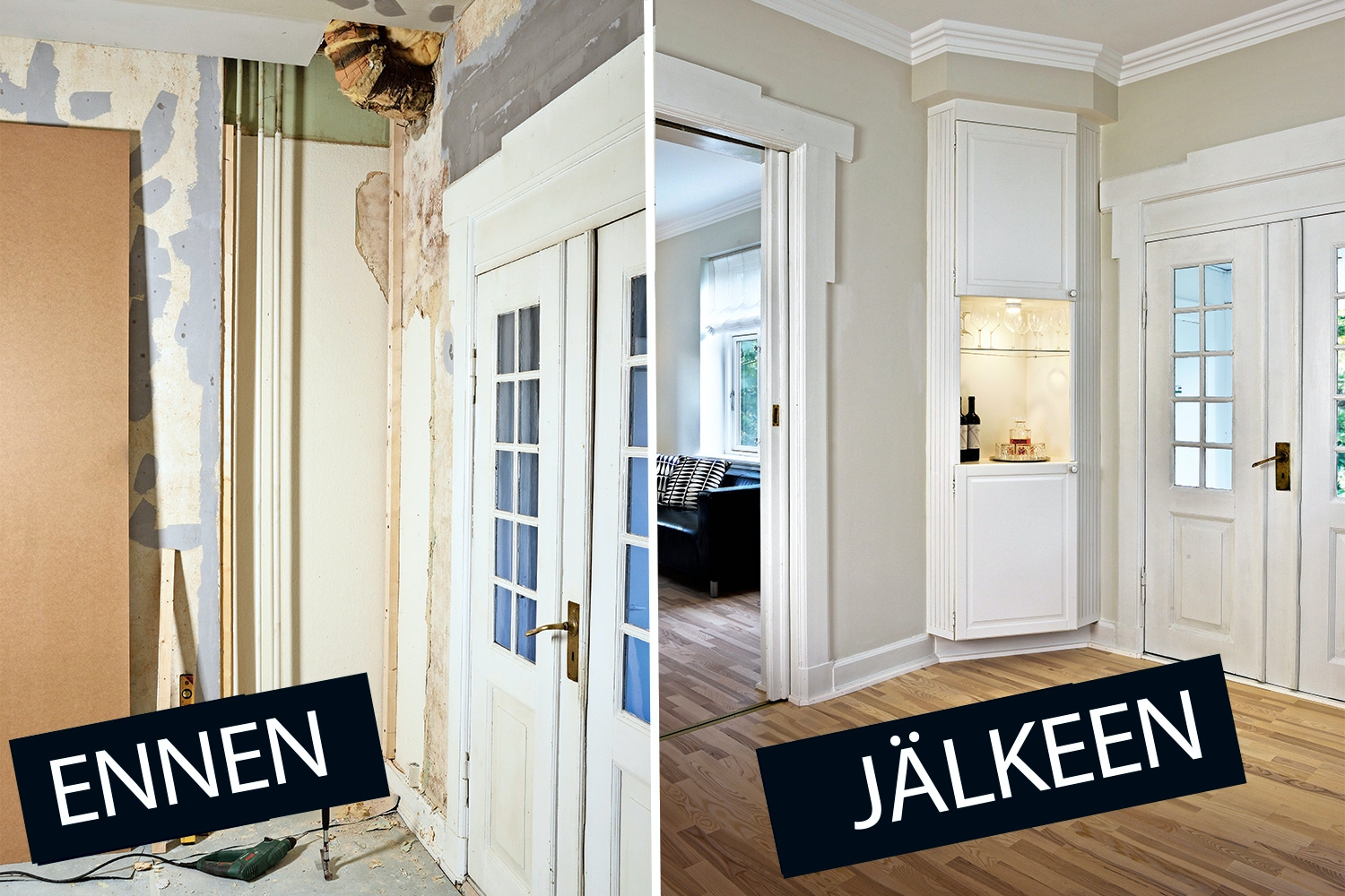 Piilota rumat putket