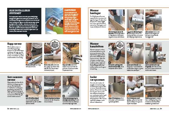 Flytt varmen til kalde rom med varmeflyttingsanlegg