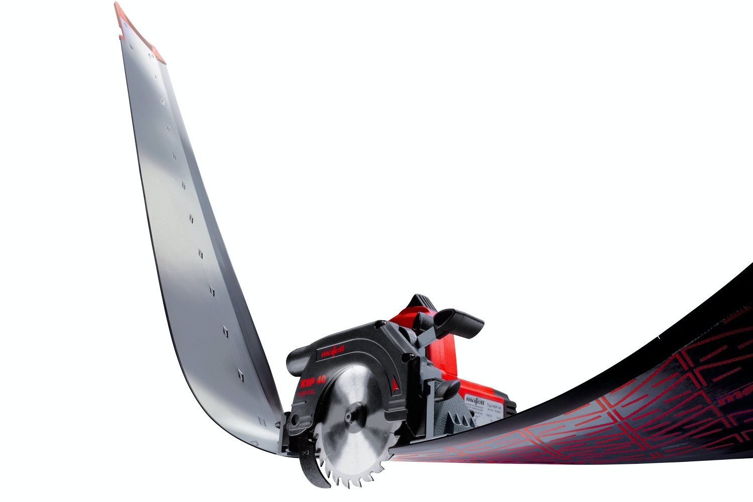 Varianter af dyksav med skinne