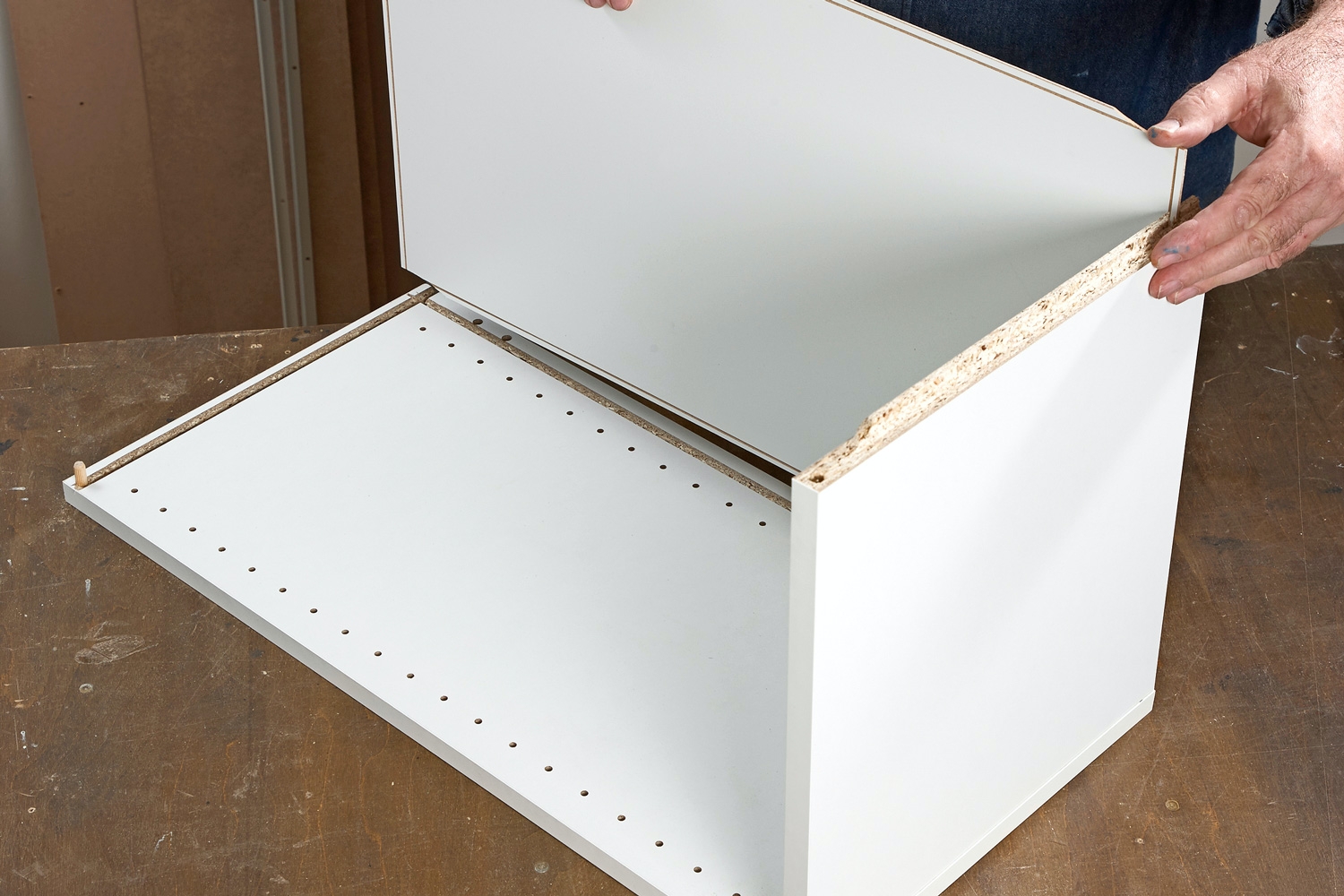 Kokoa kaappi yhdessä minuutissa