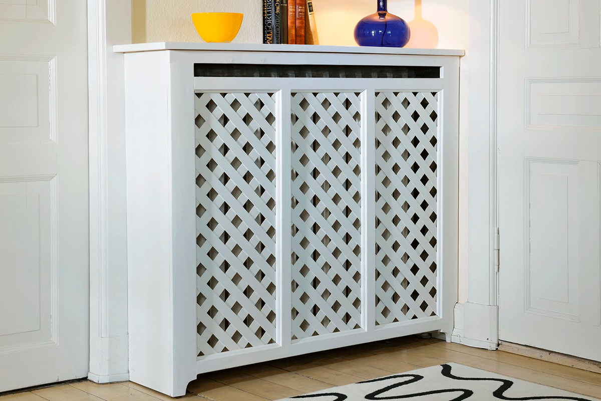 DIY radiatorskjuler - Byg selv radiatorskjuler for næsten ingen penge