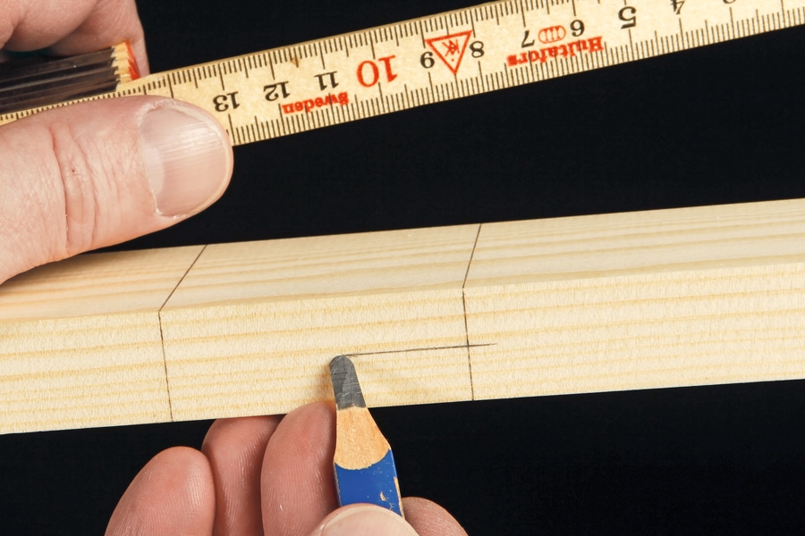 Bladfog: Uppmätning och markering