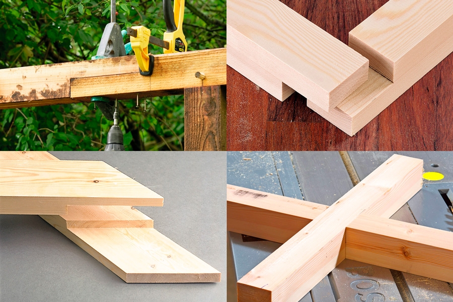 Erilaisia lapaliitoksia