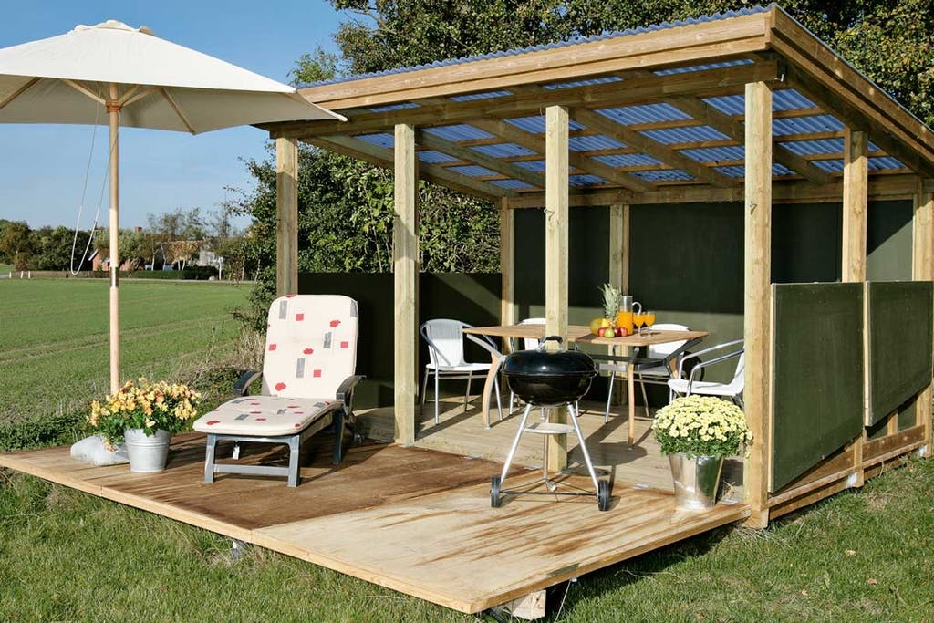 Stolpesko til terrasser