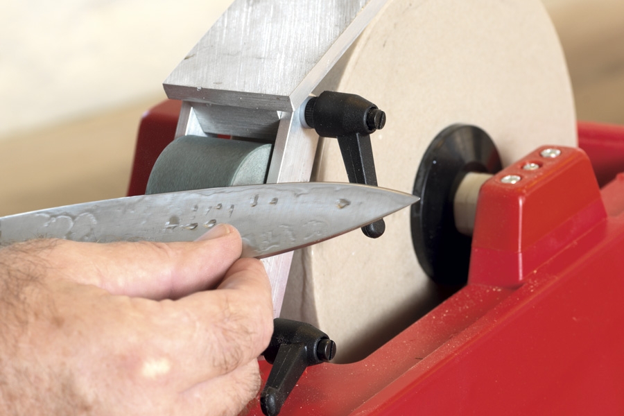 Bänkslipmaskin eller våtslip?