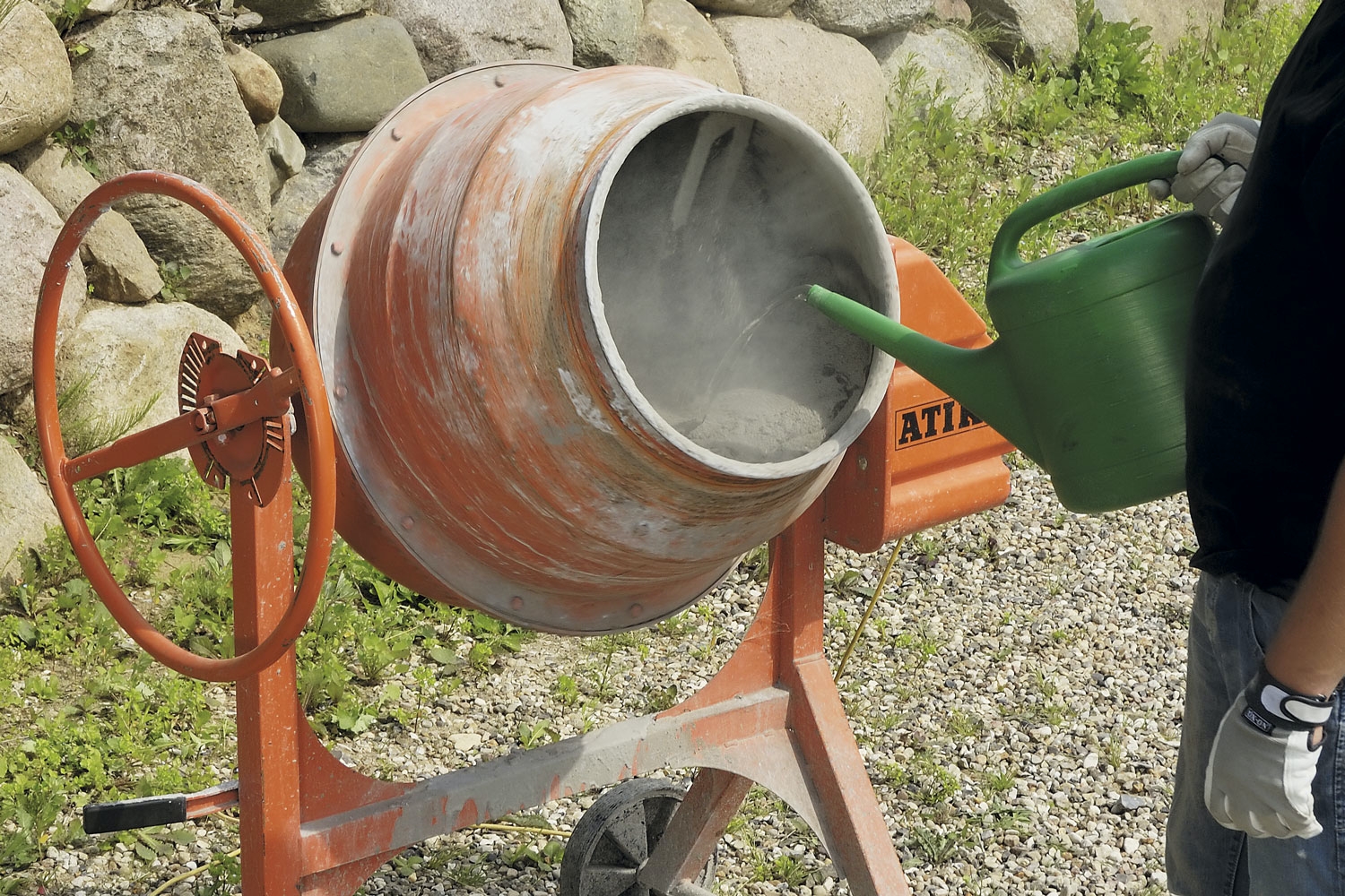 Blandingsforhold beton: Sådan arbejder du med beton
