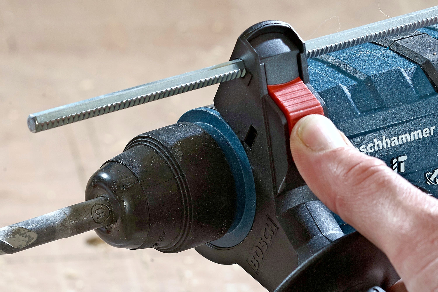 BORHAMMER MED PRAKTISKE FUNKSJONER