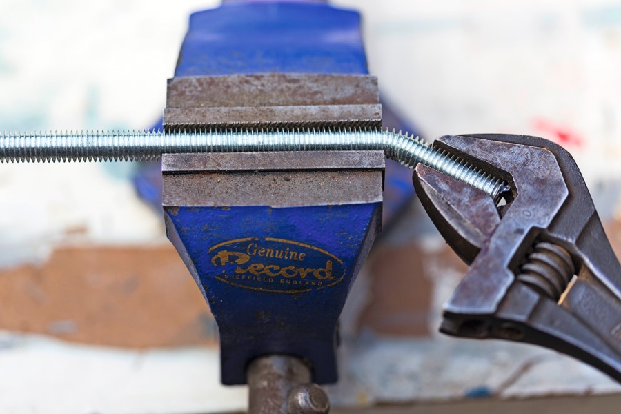 Gjengestang: Bøying av gjengestang