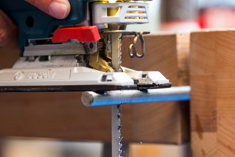 Gängstång: Korta ner gängstång