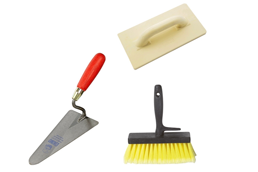 Reparation av sockelhörn: Verktyg