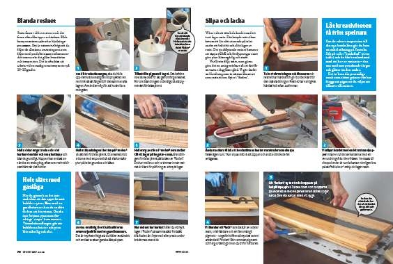 Epoxy resin: Resin och trä - ny, spännande teknik