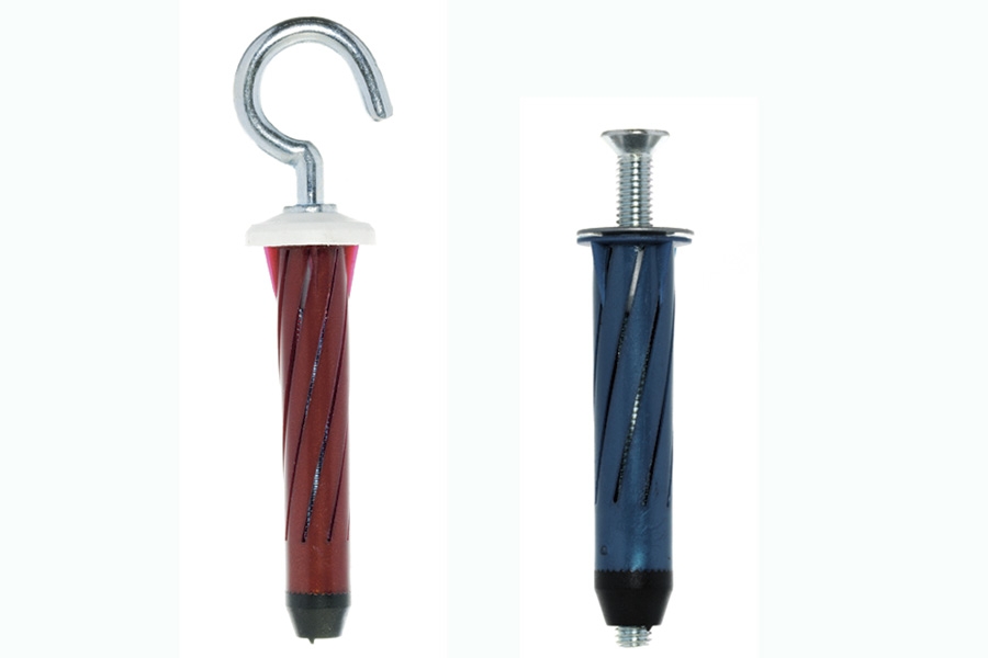 Gipsplugg: GIPSPLUGG MED ROSETT.