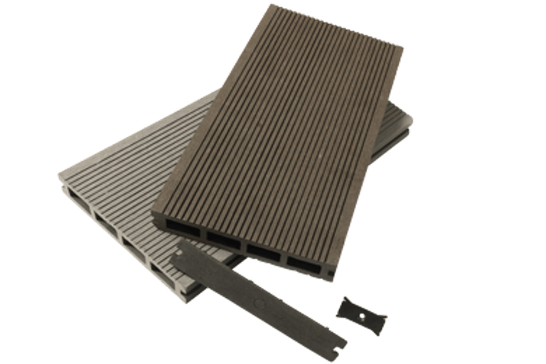 Komposit terrassebrædder: Dimensioner