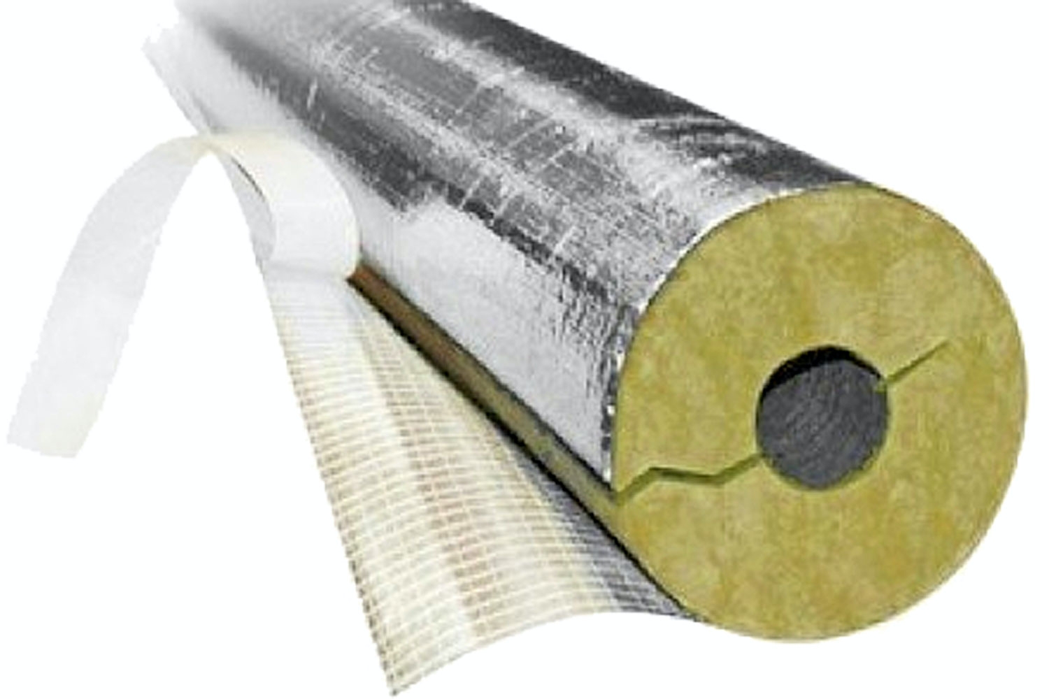 Mineralull som rørskåler