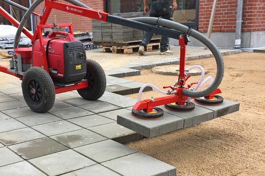 Vakuumløfter: Bom med flere sugekopper