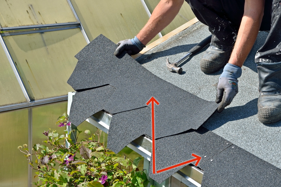 Sådan lægger du tagpap shingles: Tagfladerne