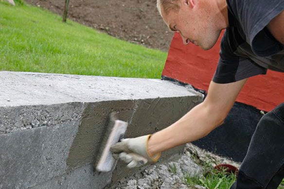 Støpe fundament til bod og garasje