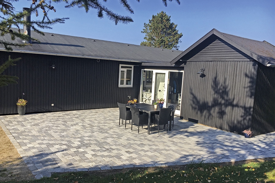 Stenlagd altan: Fördelar och nackdelar