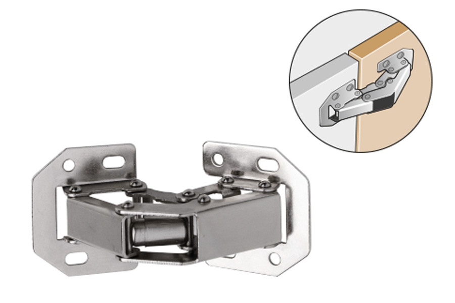 Upotettavat kaapin jousisaranat