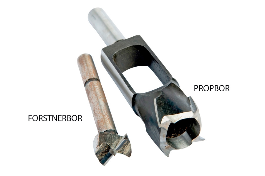 Propper til gulv og terrasse: Sæt med to bor