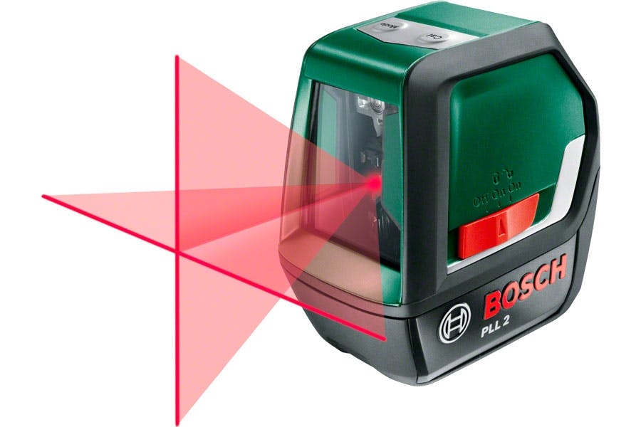 De ældre generationer af linjelaser er efterhånden erstattet af krydslasere, der gør de elektroniske vaterpas endnu mere anvendelige.