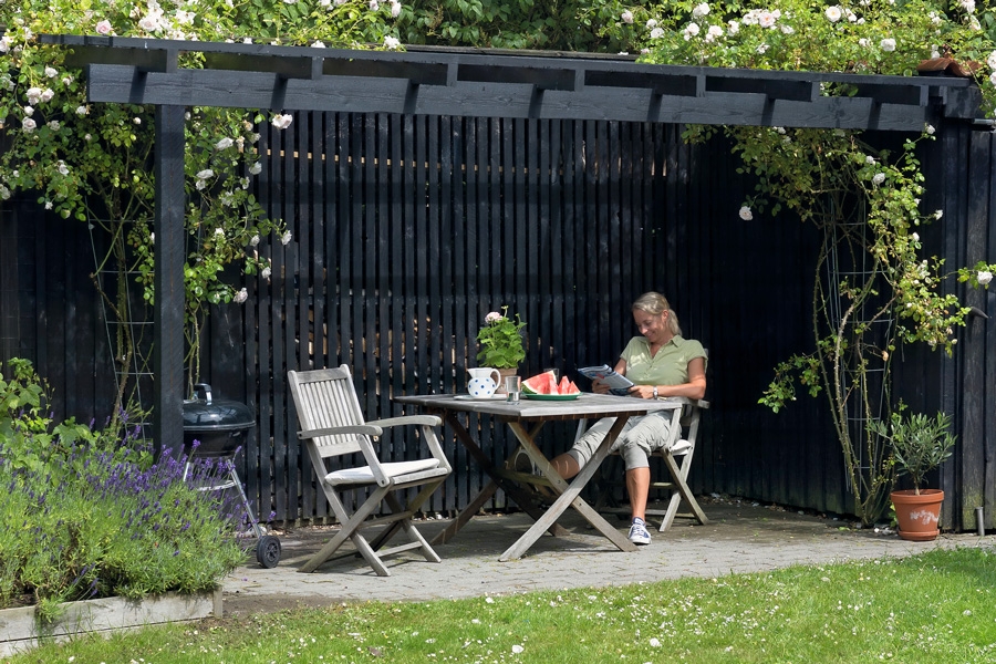 Balksko till pergola och skärmtak