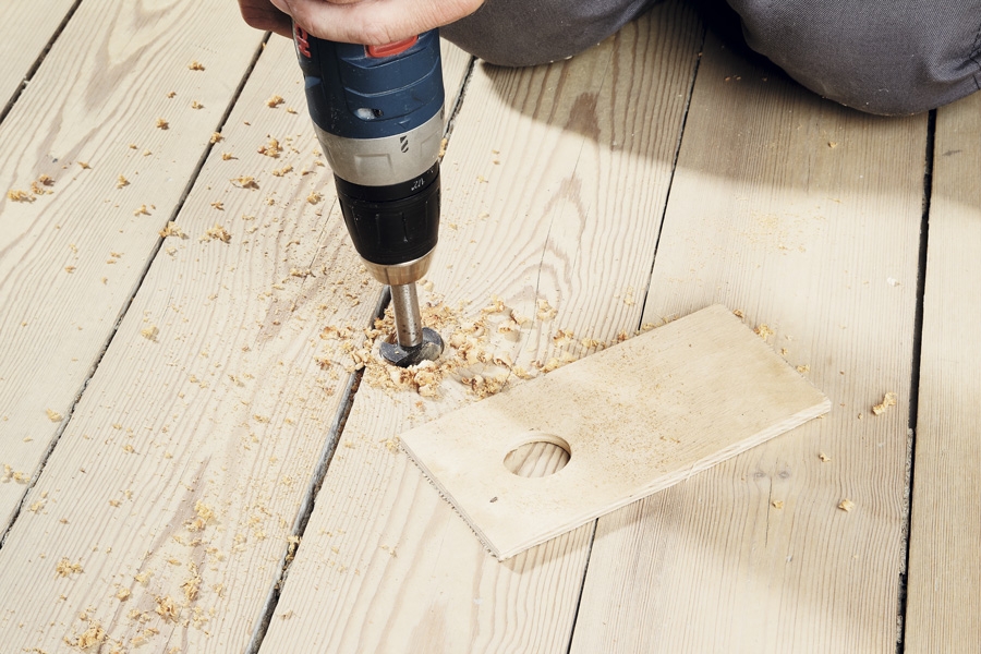 Sylinderbor: Propper og hengsler med sylinderbor