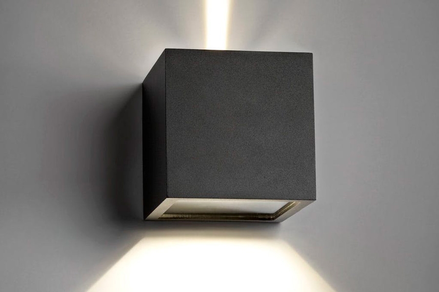 Udendørslamper: Cube LED. Designlamper til væggen