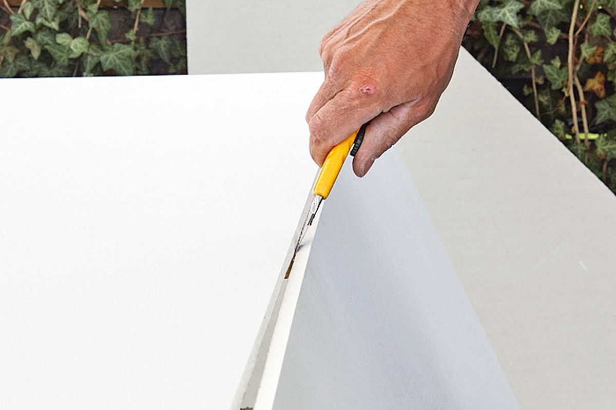 Gipsplader: Skær i gipsplader