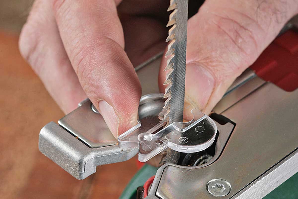 Så använder du en sticksåg: Byt sågblad