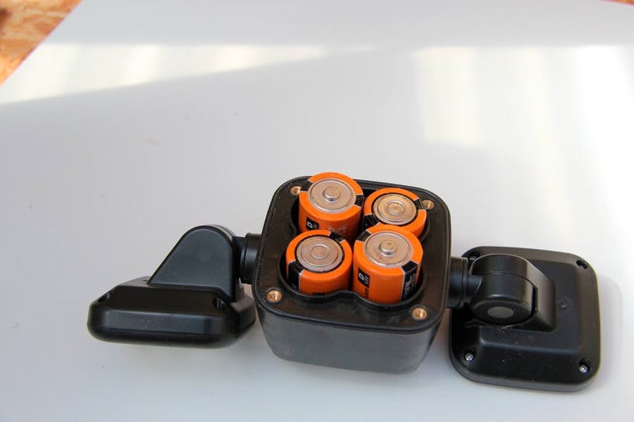 Utelamper: Utelamper på batteri