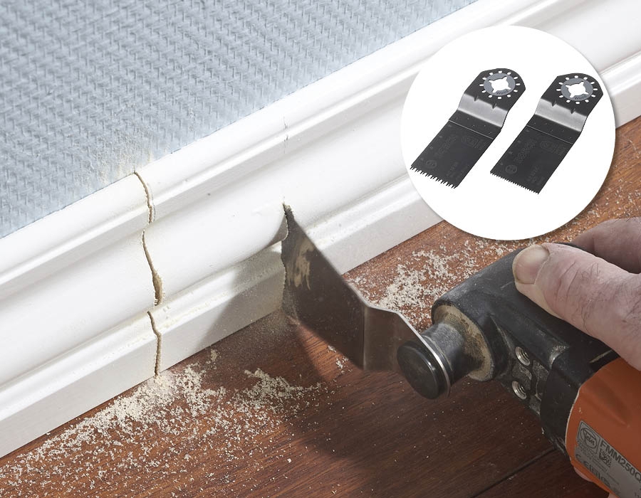 Multikutterens tilbehør: Fotlister