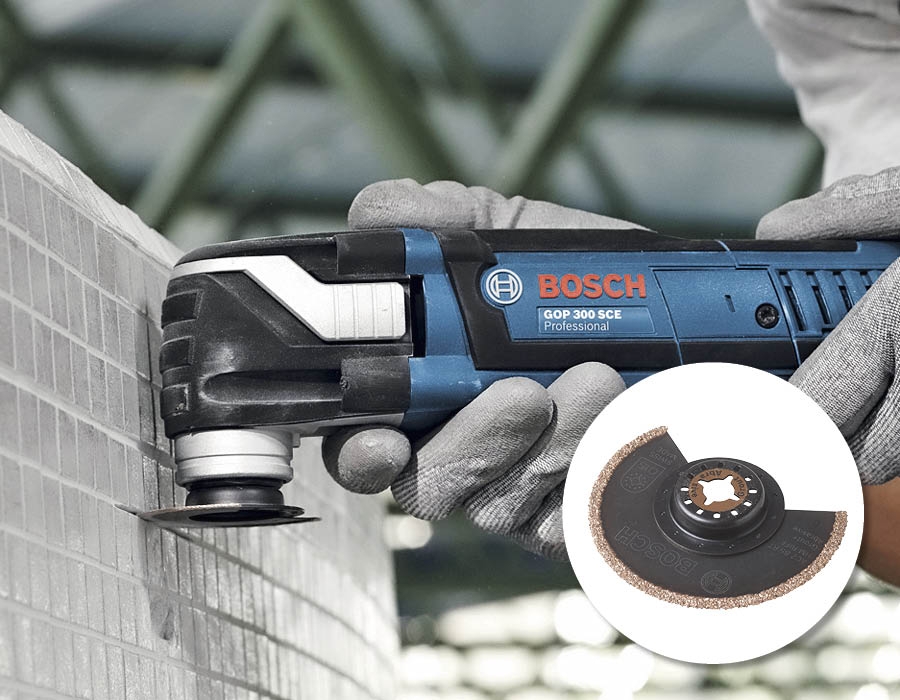 Multikutterens tilbehør: Fuger