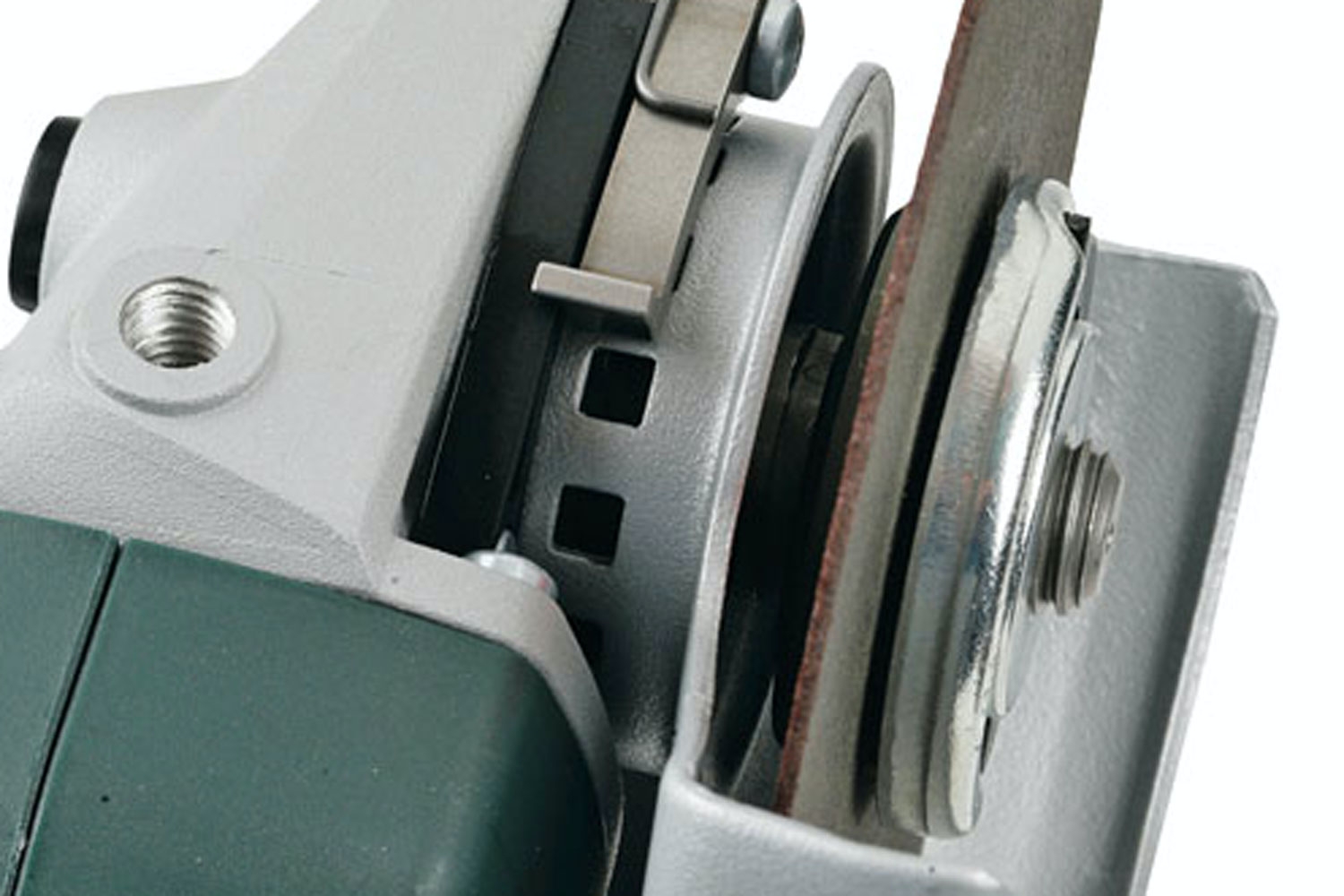 Vinkelsliper: Sikkerhetsskjerm med mange justeringsmuligheter