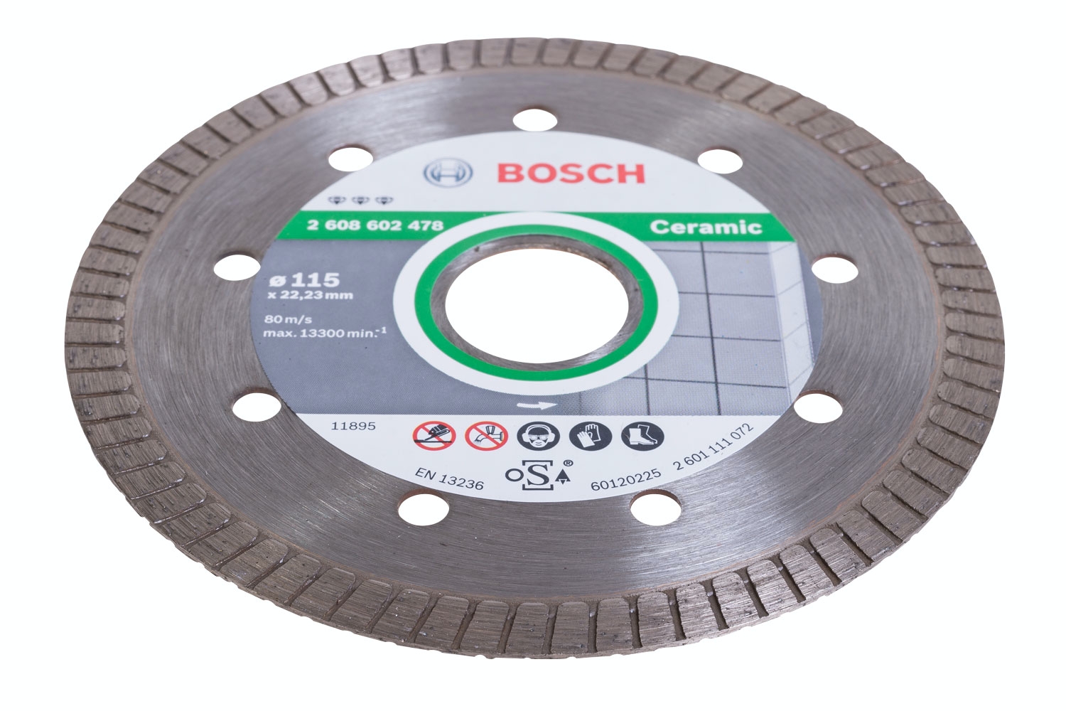 Slipeskive til vinkelsliper: Diamantskive til myk stein