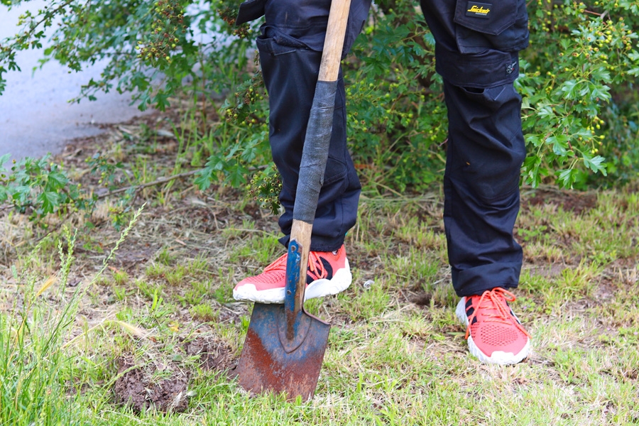 Alt kan teipes: Spaden