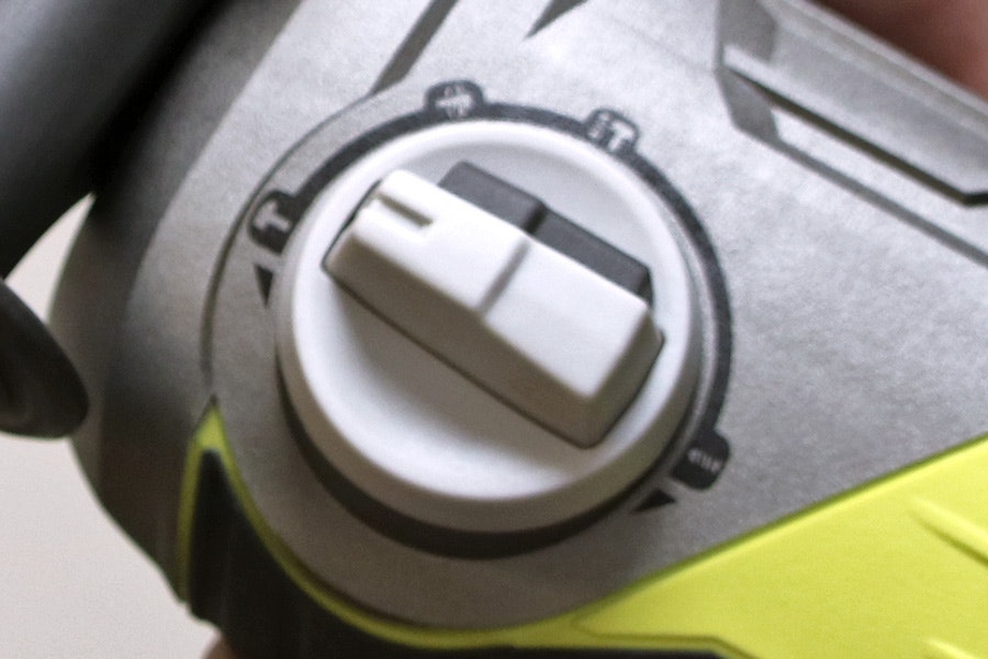 Meisler til borhammer: Borhammere er utstyrt med en meiselfunksjon