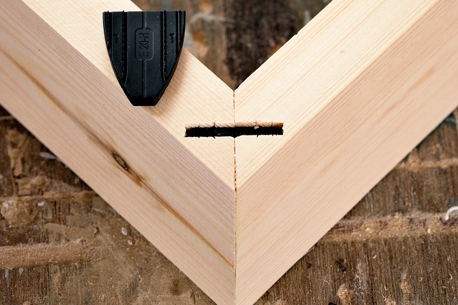 Lamellfres: Plastlameller med spesialkompetanse: Halve lameller til hjørner