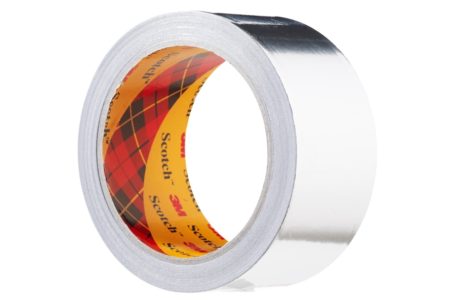 Erilaisia eristysteippejä: Alumiiniteippi