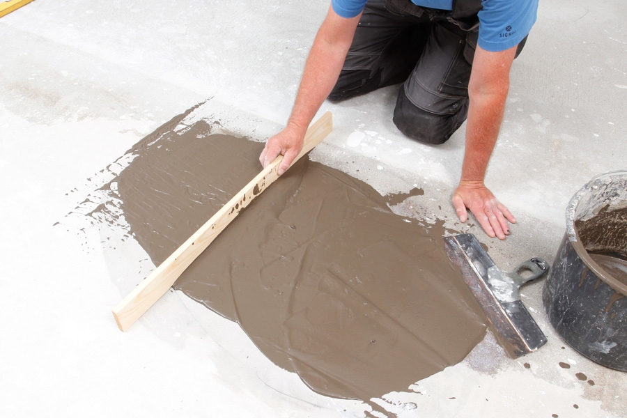 Näin saat tasaisen betonilattian