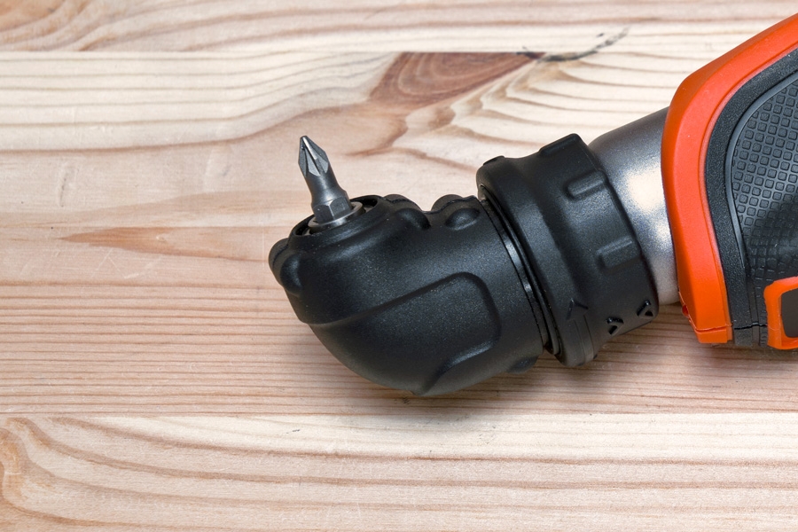 Miniruuvinväännin fiksut toiminnot: Kulmaistukka.