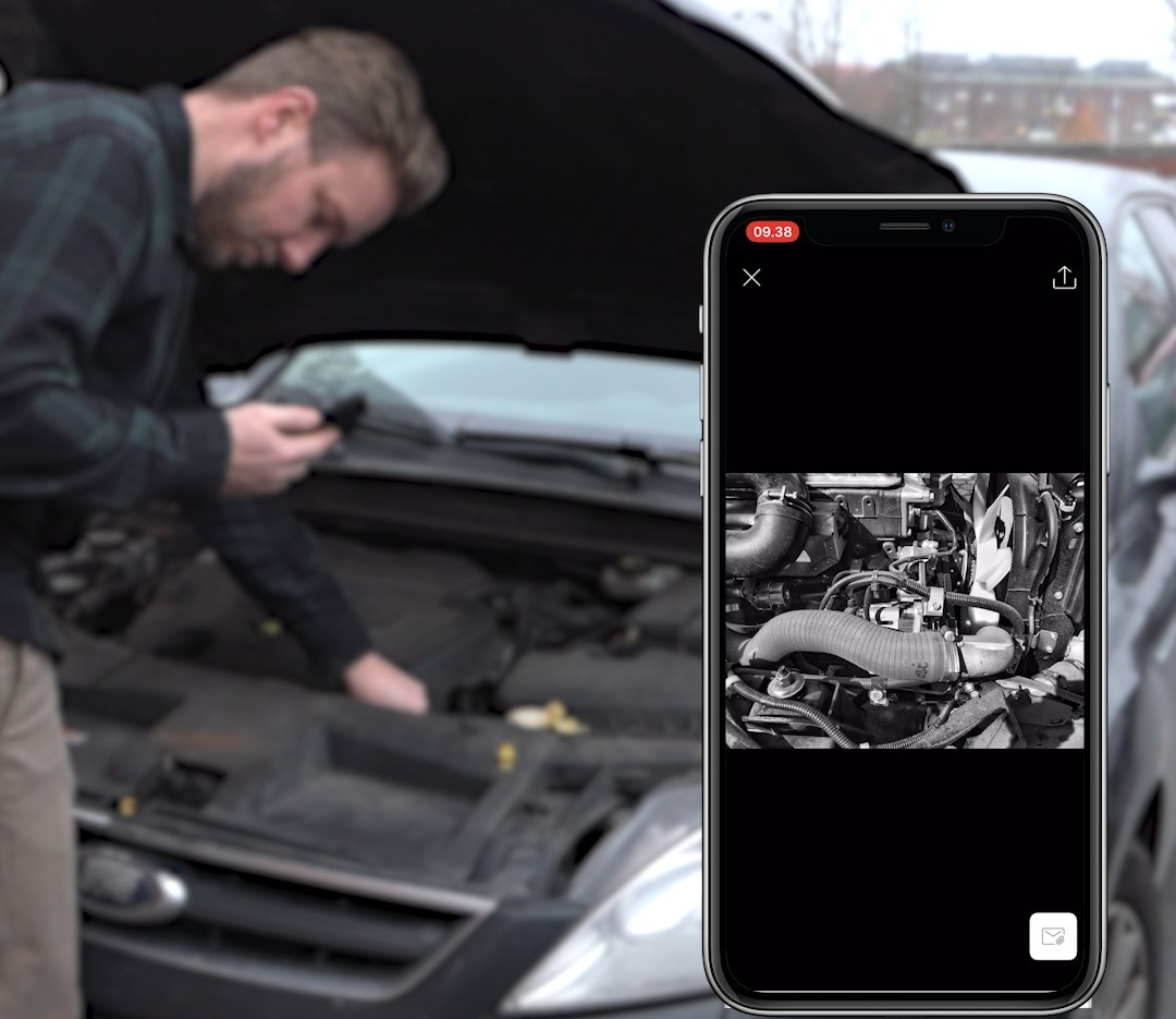 Inspeksjonskamera: Sjekk bilen din med inspeksjonskameraet