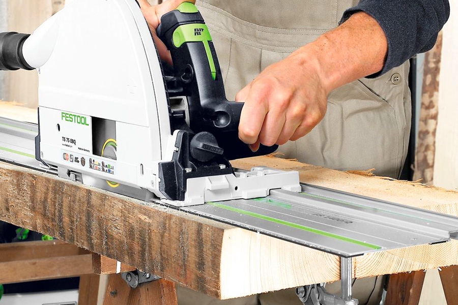 Festool upotussaha: Iso sahaussyvyys