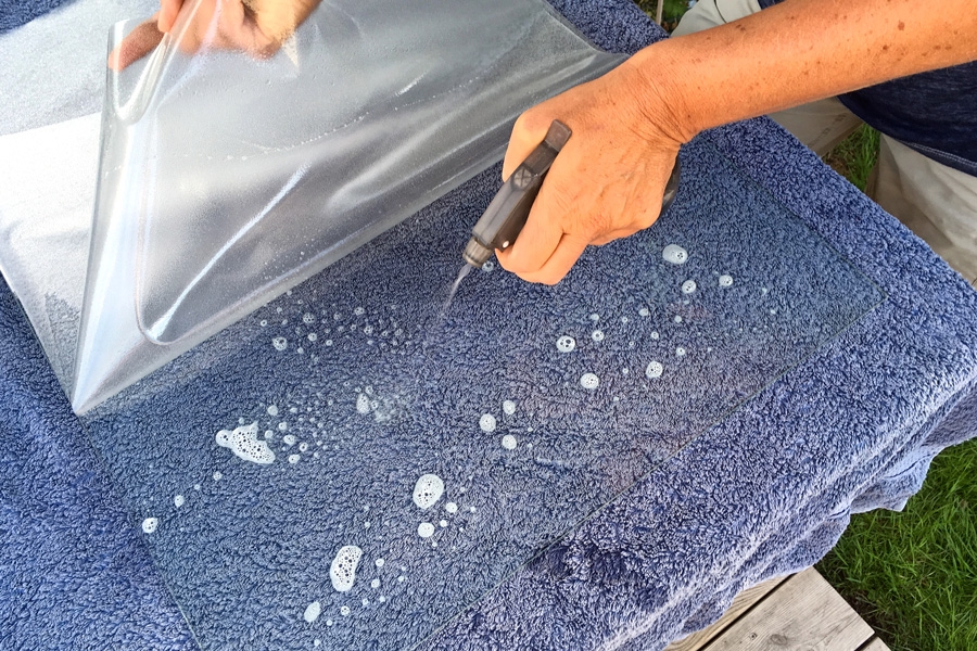 Rimelig vei til matt glass