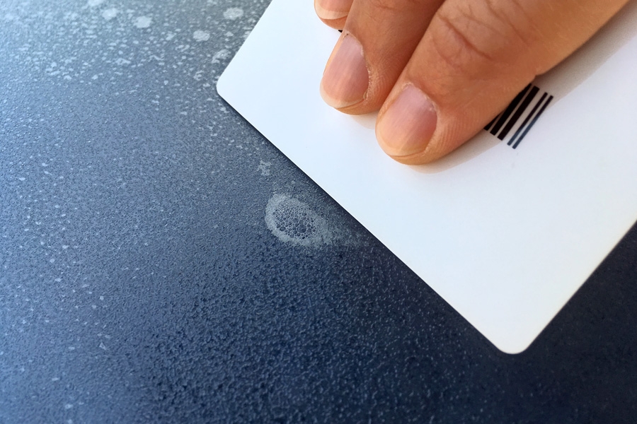 Rimelig vei til matt glass