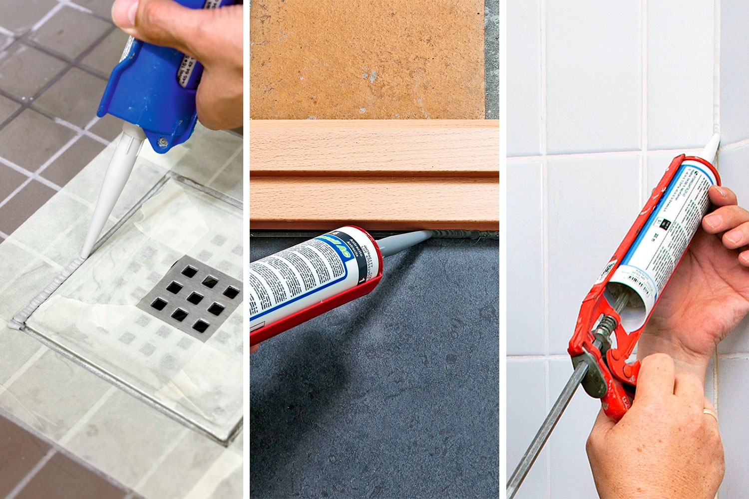 Silikonisaumat seinien ja lattioiden väliin